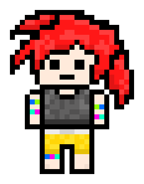 [f73a7a] Danganronpa Pixel Sprite Base