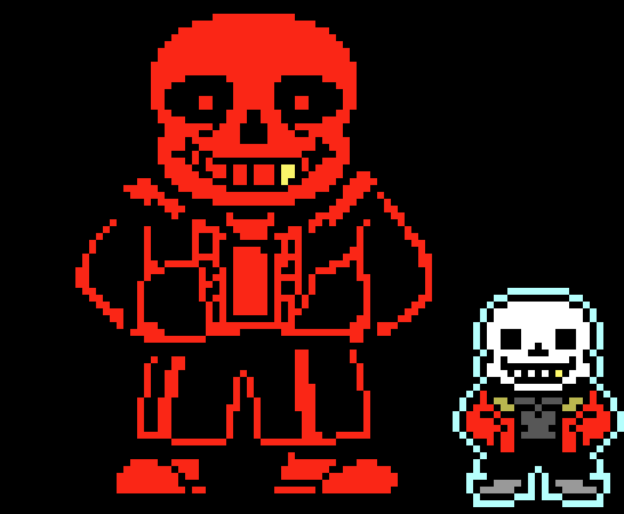 [b9e2a4] custom sans battle sprite