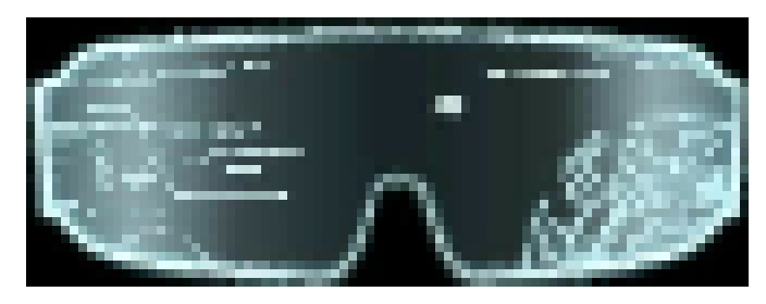 [01f1b3] cyber glasses