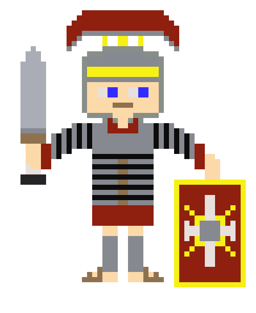 [9664c4] Roman Legionary 