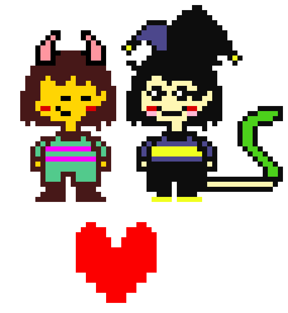 [d728ea] Deltarune au where UT characters take place of darkners