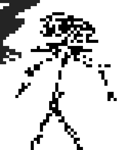 [cf5139] *it continues consuming the light but is begining to fade due to the amount of light its absorbed* 