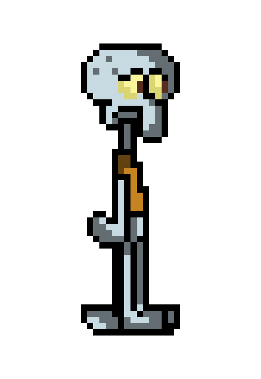 [093f3b] Spongebob: The forgotten sponge (Squidward Sprite)