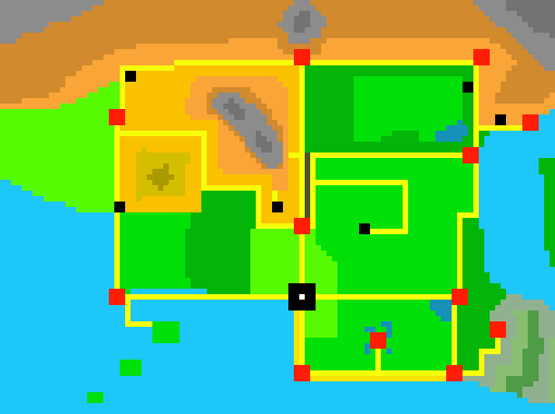 [efc51d] Pokemon region map