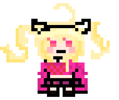 [3416dc] danganronpa pixel sprite base