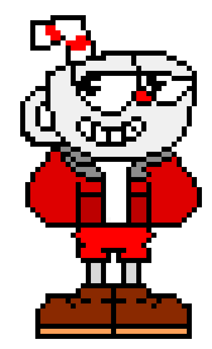 IndieTale (Cuphead Battle Sprite)