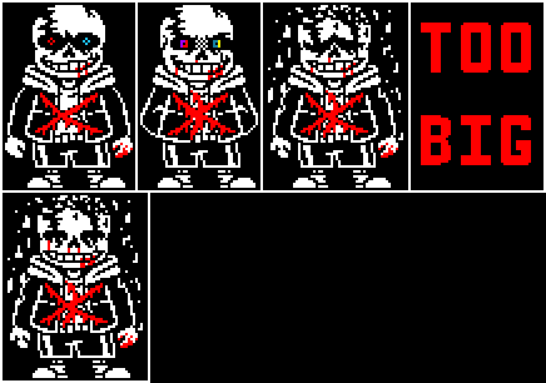 Undertale Last Breath Phase Fan made phase 4 - 8 (Fixed) - TSD