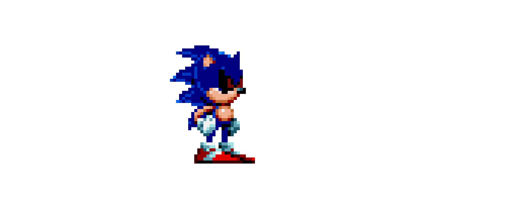 [02487f] I AM GOD(YES ITS SONIC EXE I HAD HELP ANYWAY MY SONIC MANIA SPRITE IS IN LINK)BY  UnderPixel Fixed