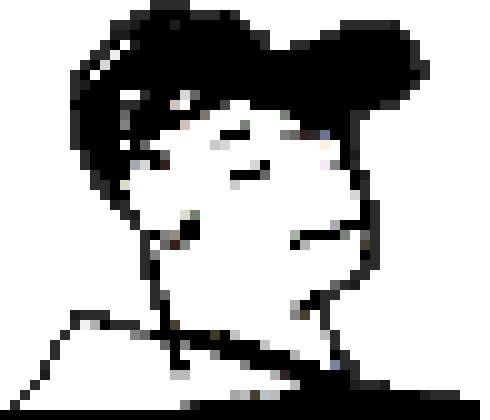[90896a] *He looks back down to the body, not knowing what to do. That is, until he feels another presence. This causes him to look up and see the boy in the blue hoodie.*