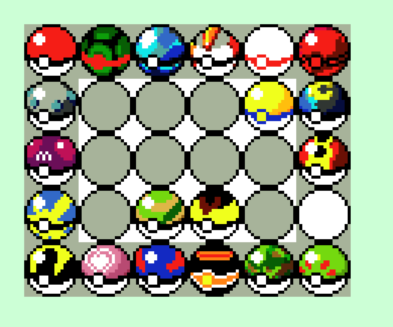 [f130ea] Pokeballs