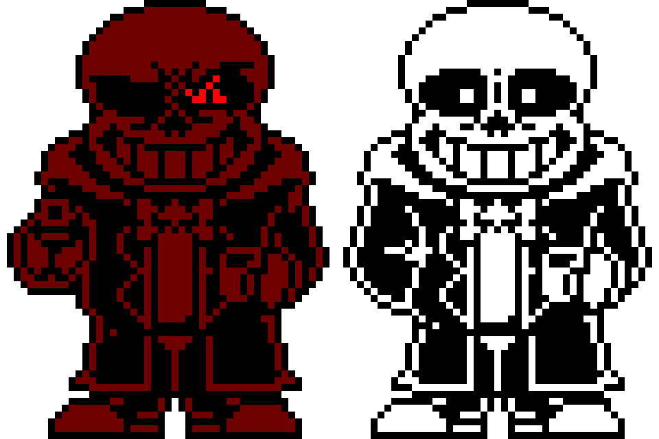 Sudden Changes Sans Sprite