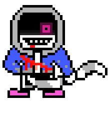 [071788] Dusttale last genocide overworld sprite phase 2