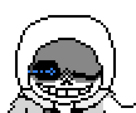 [399dcc] This is what I have so far for sans, BUT HE STILL LOOKS LIKE HIS DAMN AGE-.   -Hazel