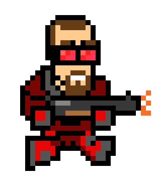 [2e2f1b] Character Sprite shotgun 