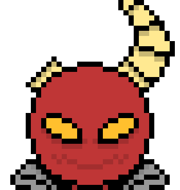 [6f6782] I wanted to make pixelart of my Undertale OC Serif, and just found this site by chance.  -Haydes the Imp.