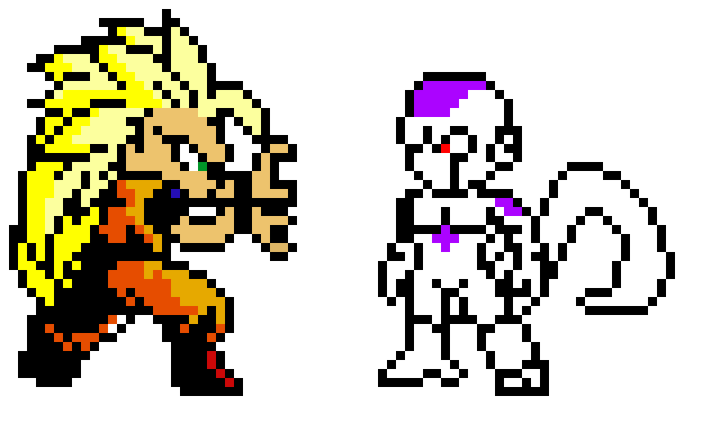 [9664c4] Anime Pixel Art By Ryan Pun