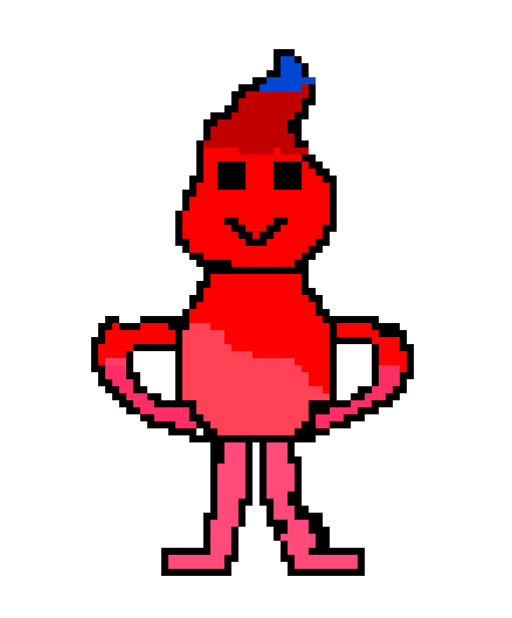 [9664c4] flame man 