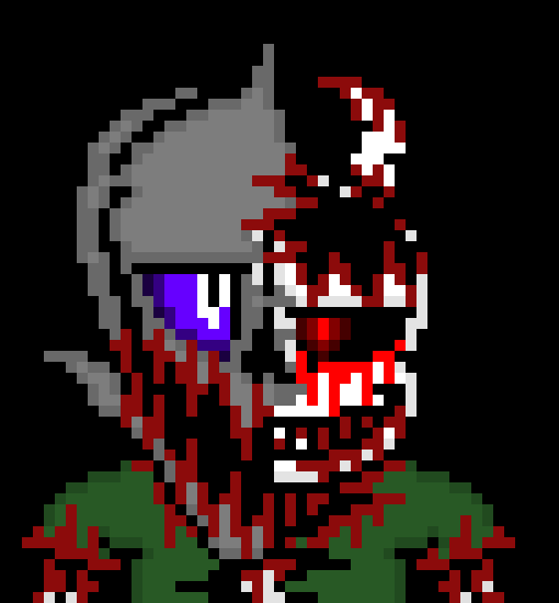 [1b11f5] Also, with the blaster half face, he has the normal Sans eye, not the cursed creature Goner created. - Draedon
