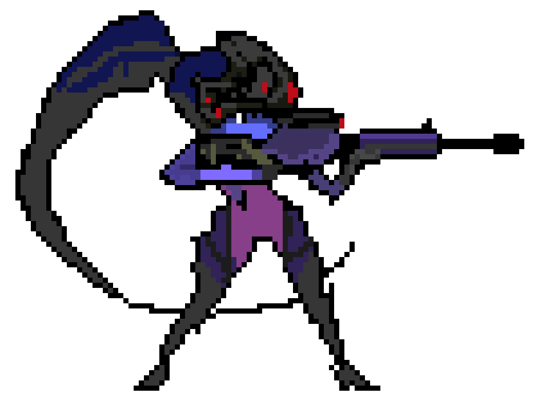 [9664c4] Widowmaker Overwatch Pixel