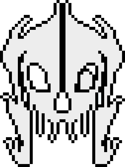 Gaster blaster Firing With Outline