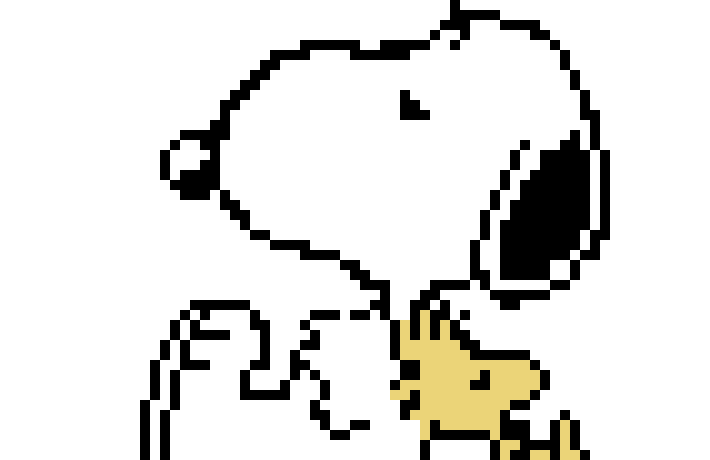 [9664c4] Snoopy & WoodStock