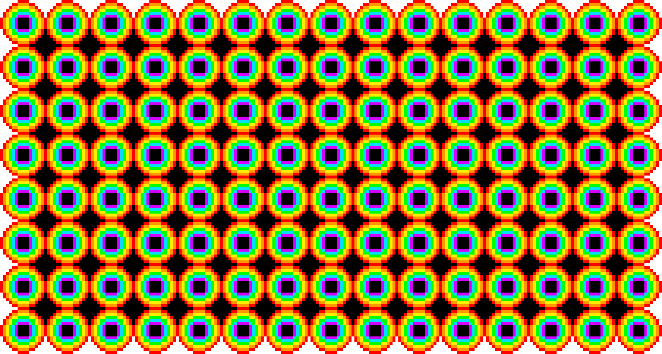 [4e0d35] RAINBOW CIRCLES