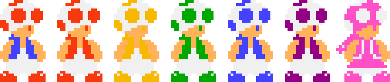 [9a88ff] Toads and Toadette