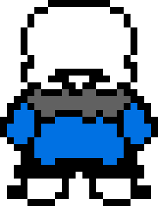 [9ff7c7] UnderTale - Sans Walking Sprite Sheet