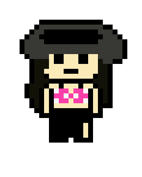[8b758d] danganronpa pixel sprite base