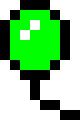 [9664c4] Green Balloon