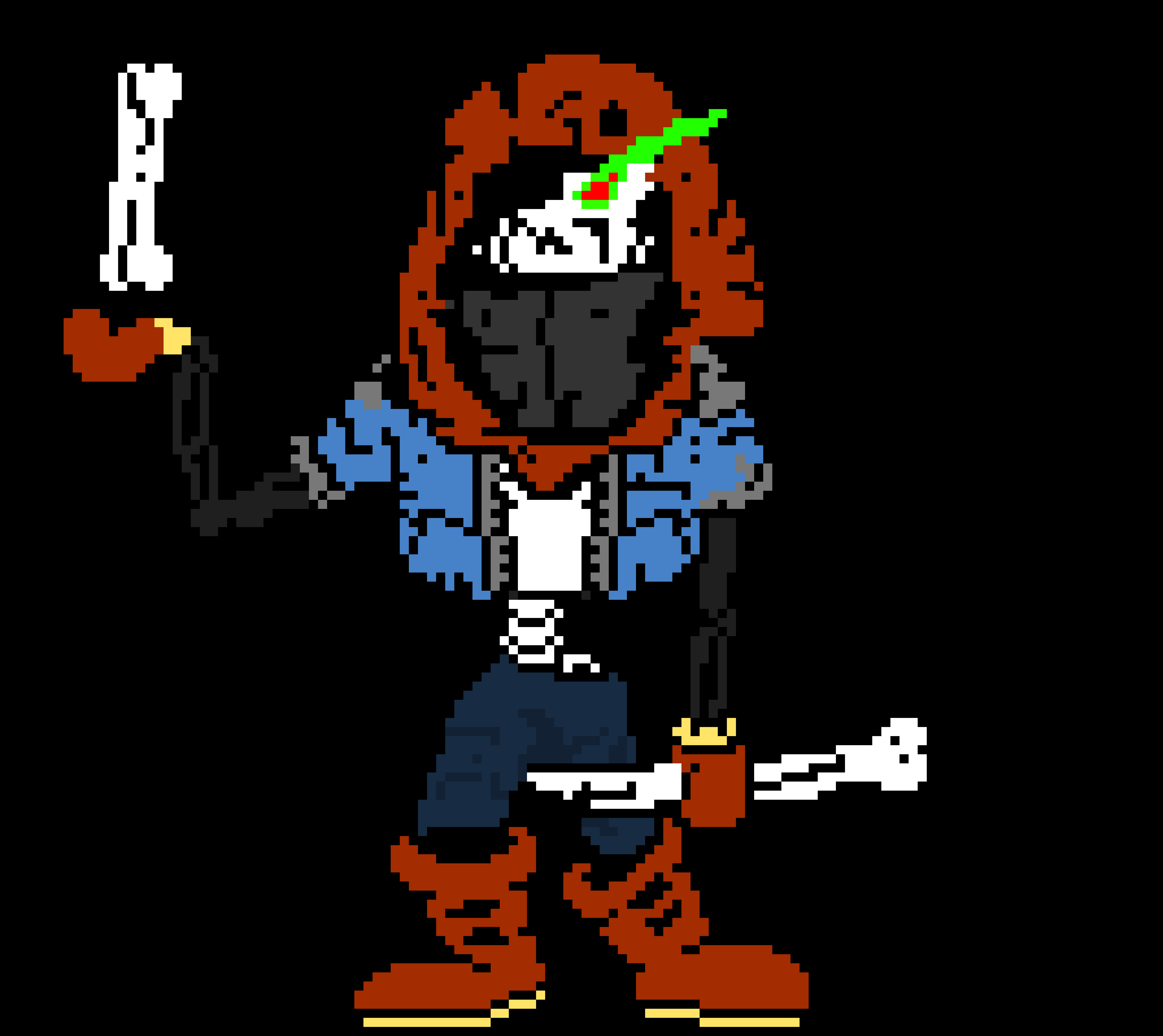 [ca8ee4] (Final Try) Finalchance Papyrus awsome design DiegomanCo made Final try design for Sans and Papyrus