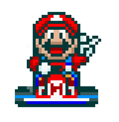 [65714f] Mario Kart 8 Deluxe render but it's Super Mario Kart