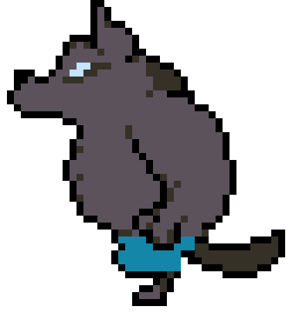 Ice Wolf sprite extended 3