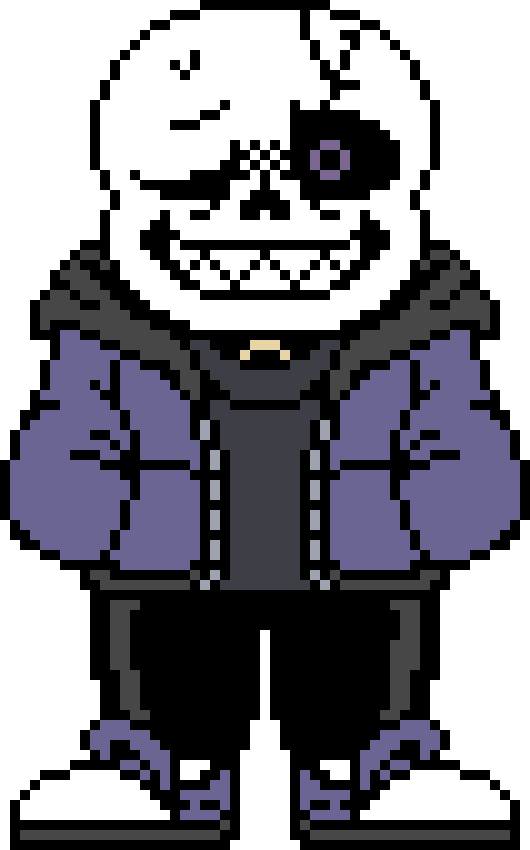 VioletFell Sans Battle Sprite.