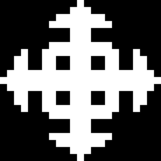 [65c022] Uzerasia Cross