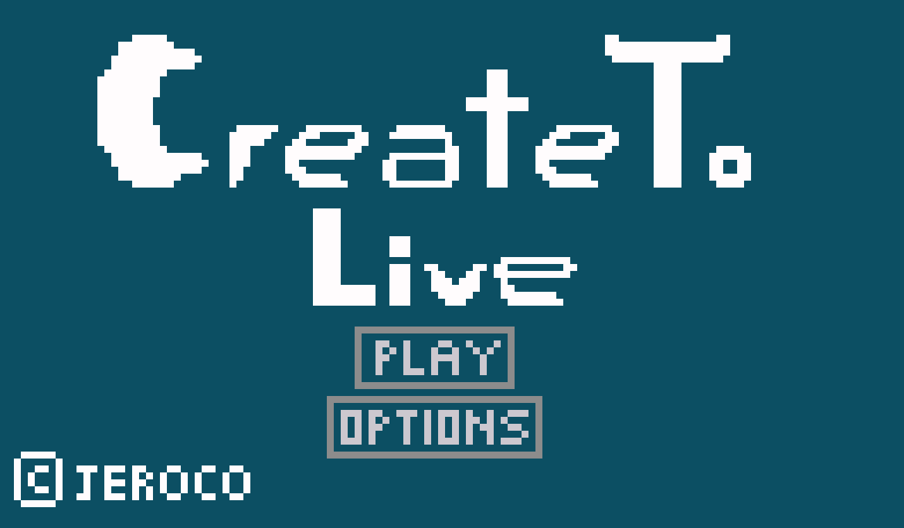 [9664c4] Create To Live Menu (Edited)