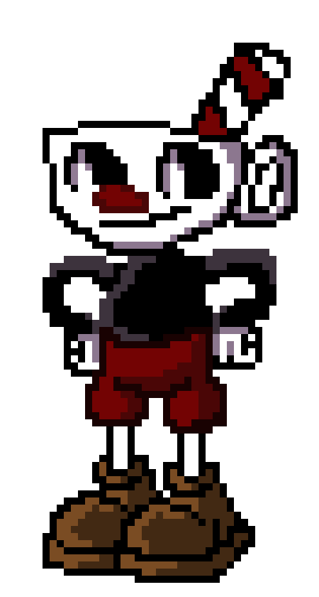 [38a70d] Cuphead (cabeça de chaleira)