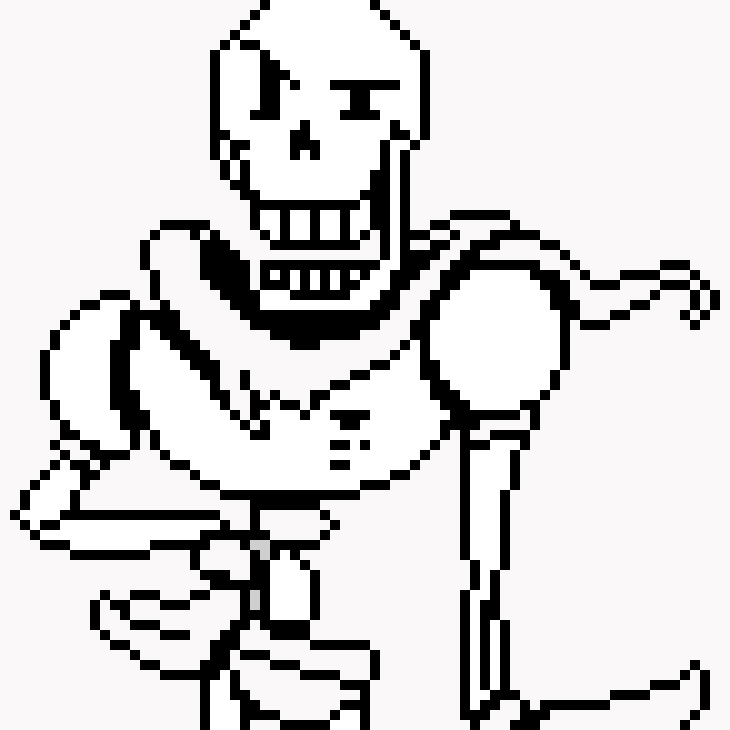 [a49514] Make your own Papyrus sprite! :3
