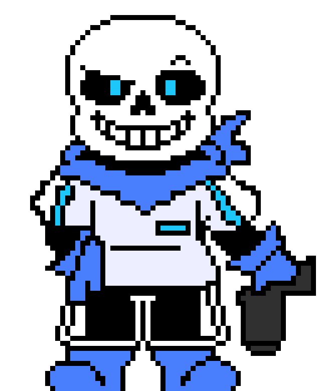 [b9de0d] MWEH! I HAVE A GUN! - (underswap) Sans The  skeleton