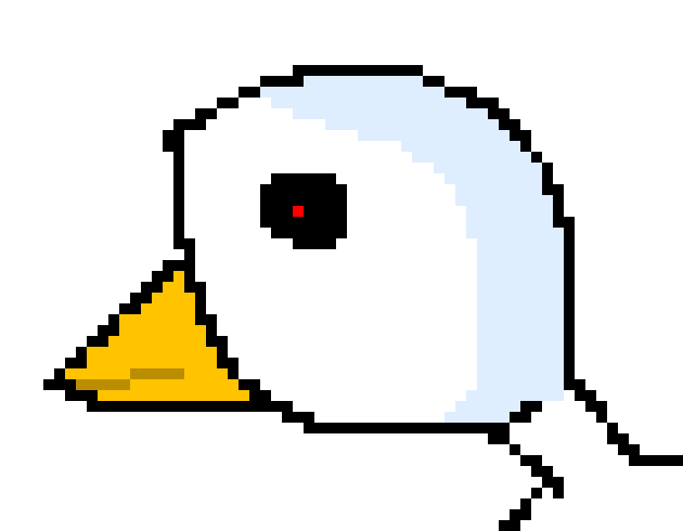 [5b2f3e] * the goose seems very suspicious of Zim