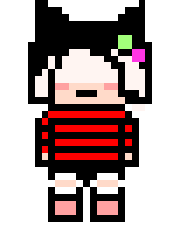 [26f799] Danganronpa Pixel Sprite Base