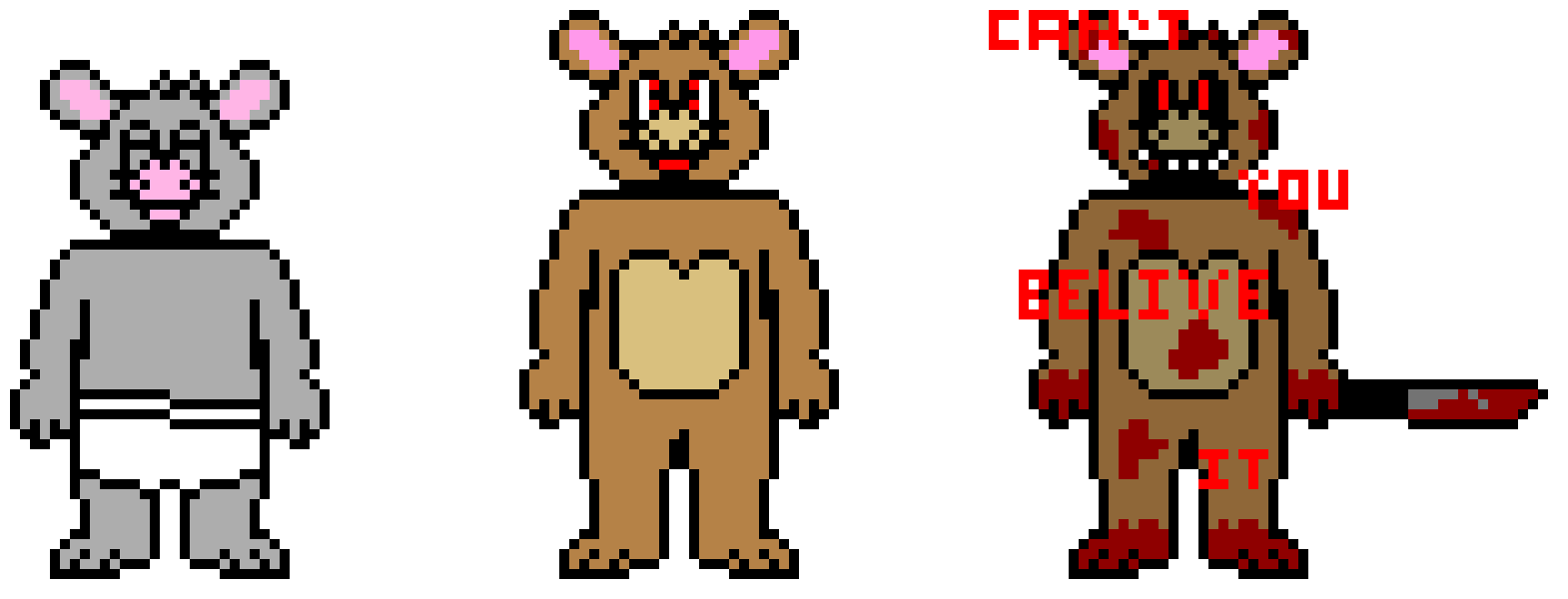 [9664c4] Tuffy/Nibble's Jerry and Killer Jerry (Tom and JerryTale) (Tuffy/ Nibble's = Frisk)(Jerry (normal) = Chara (cannon)( Jerry (Tom's Basement) = Chara ( Fannon/Genocide)