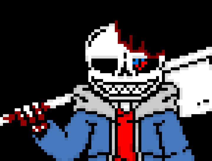 [b63bdb] *tps and stomps on Terror's skull, then cuts his body in half* i hate people that make me work for a meal