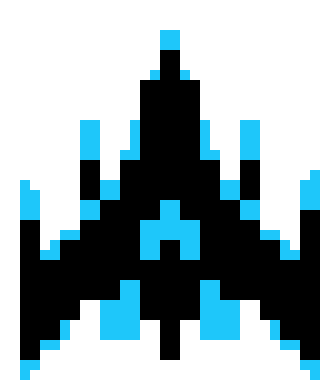 Galaga Ship #1