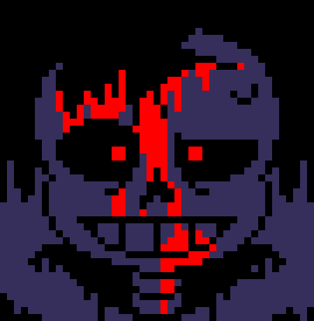 [7ce906] Alright. -HorrorTale Sans