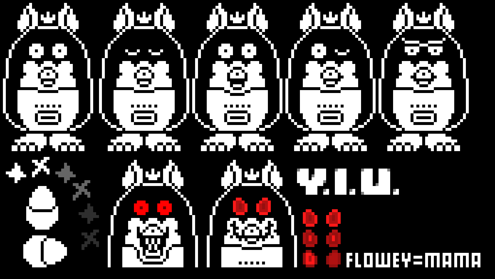 [95be89] Your Indie Underground (My AU) Flowey = Mama
