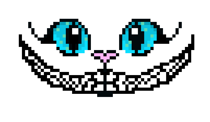 [9664c4] cheshire cat smile
