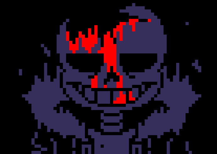 [7ce906] *(Demented teleports to where twilight is, he'd look pissed.)  -HorrorTale Sans