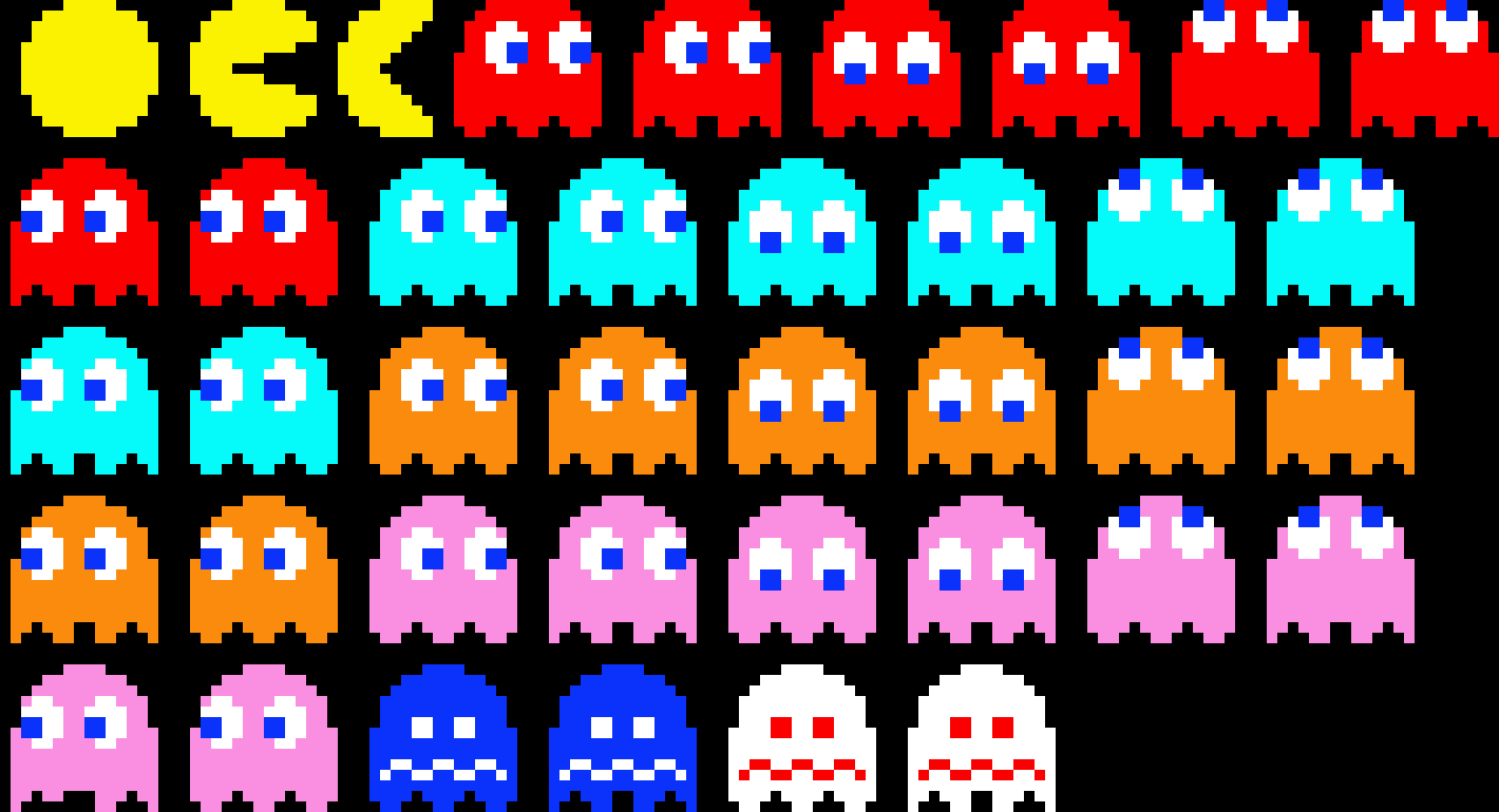 [c75c79] Pac-Man Sprites