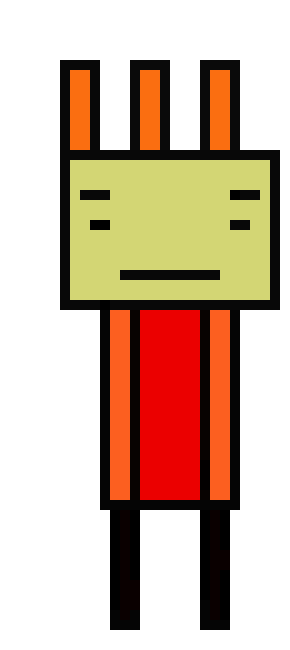 [854455] orange guy